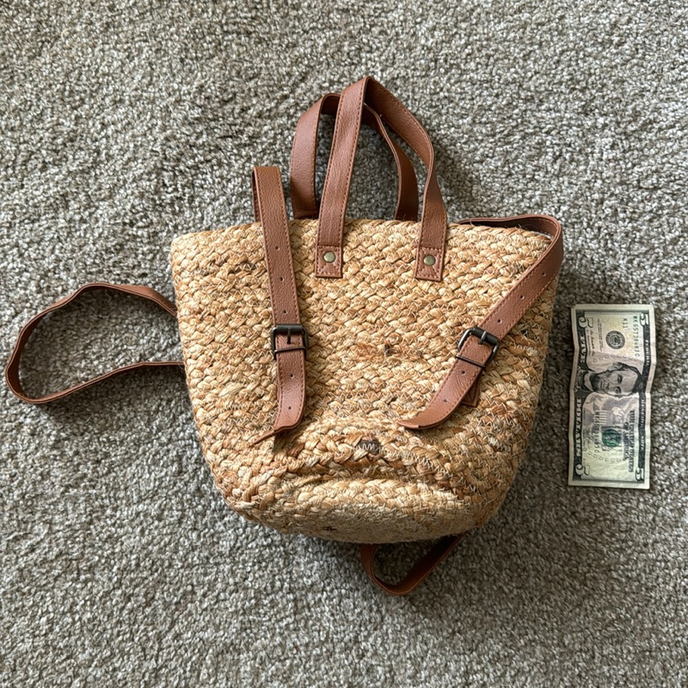 NWOT XIX-PALMS Backpack Handbag - Picture 4 of 4